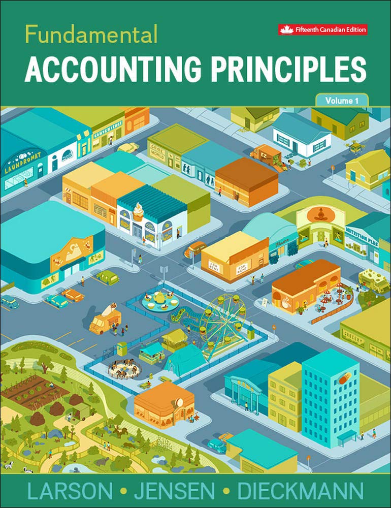 Fundamental Accounting Principles Vol 1 With Connect With Smartbook Bo Larson Kermit Jensen Tilly Dieckmann Heidi 9781259259807 Books Ca