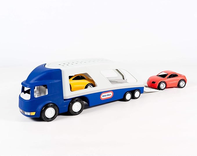 little tikes semi truck car hauler