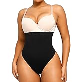 SHAPELLX Shapewear Tummy Control Womens Plus Size Compression Shapewear Seamless Waist Slimmer Underwear Panty Black