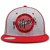 The Game NCAA Licensed, Nc State Wolfpack Flat Brim Snapback Hat