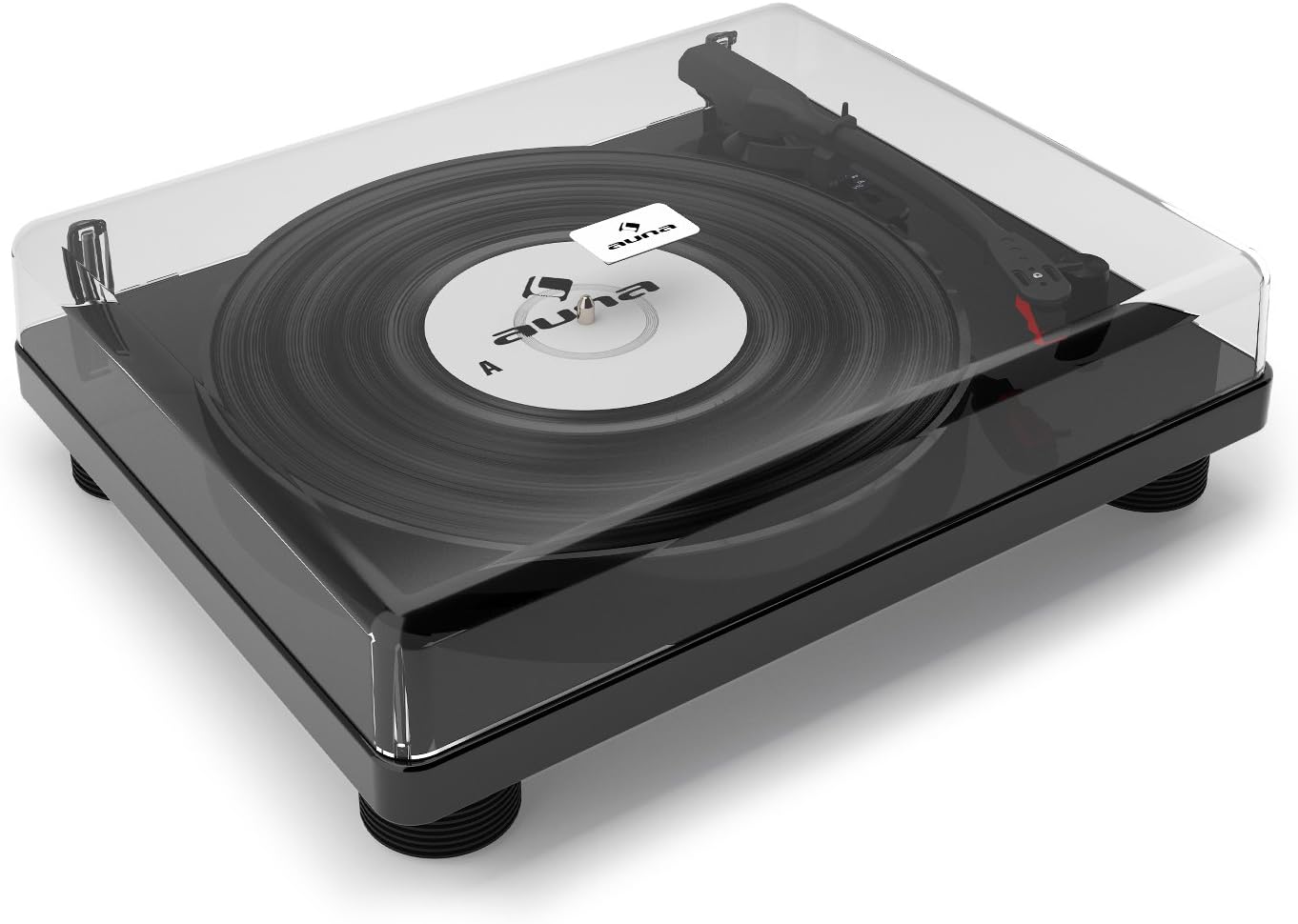 Gira Discos Energy Sistem BlackSpin Con Altavoc 10W Tocadiscos