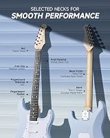 Donner DST-80 Electric Guitar 39 Beginner Kit with Amp Gig Bag Tuner view 5