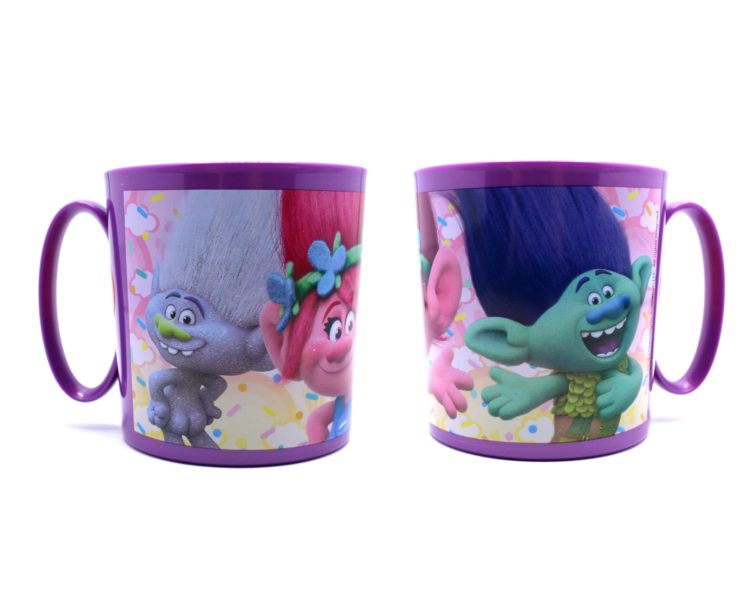 Joy Toy "Trolls Cup for Microwave, Multi-Colour, 350 ml