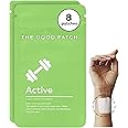 The Good Patch Active Patch, Energy Support, Natural Patch with Caffeine, Beta Alanine, Rhodiola, Plant Powered Wearable Wellness, Sustained Release (8 Total Patches)