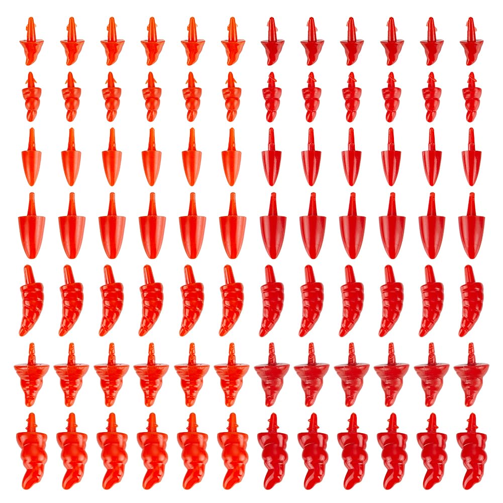 Photo 1 of AHANDMAKER 196Pcs Resin Snowman Nose 14 Styles Mini Carrots Santa Claus Snowman Craft Dolls Safety Nose for Christmas Decoration Craft Making Crochet and Stuffed Animals