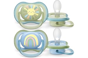 Chupeta Dupla Ultra Air Philips Avent Decorada Recém Nascido 0-6M