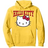 Hello Kitty Varsity Style Big Face Logo Pullover Hoodie