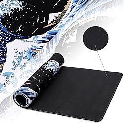 MEWOOCUE® Gaming Mouse Pad for Desk,Large Wave