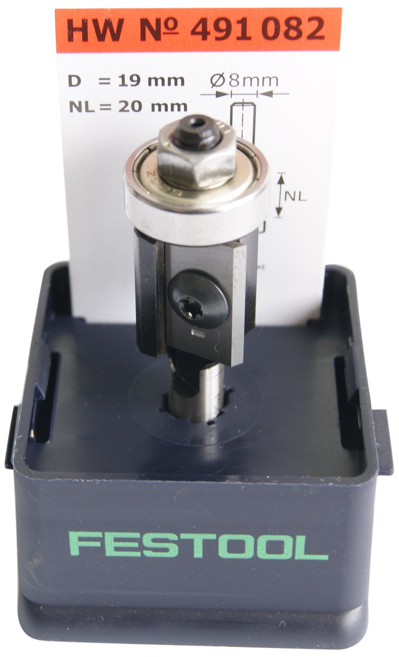 Festool Placas reversibles de la fresa de enrasado HW S8 D19/20WM Z2