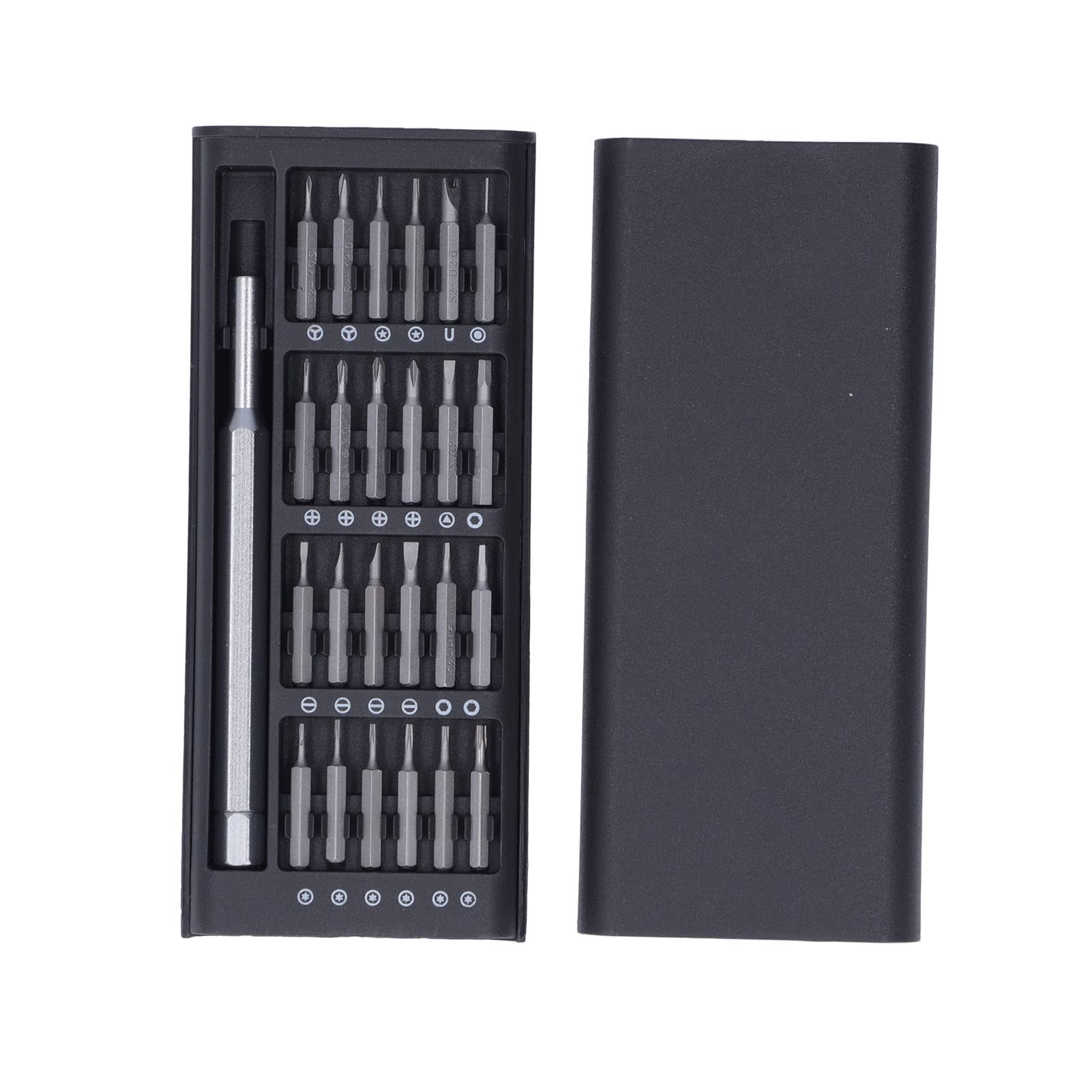 24 in 1 Screwdriver Set Multifunctional Magnetic Screw Fastener Kit S2 Alloy Steel Driver Bit for Electronics Repair