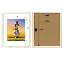 Golden State Art, 11x14 Picture Frame Set of 4