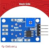 AZDelivery MQ-135 Air Quality Gas Sensor Module Arduino Raspberry Pi E-Book view 3