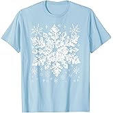 Snowflake Costume Winter Christmas Matching Mens Womens Kids T-Shirt