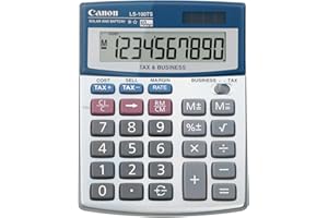 Canon LS-100TS Desktop Calculator, Grey