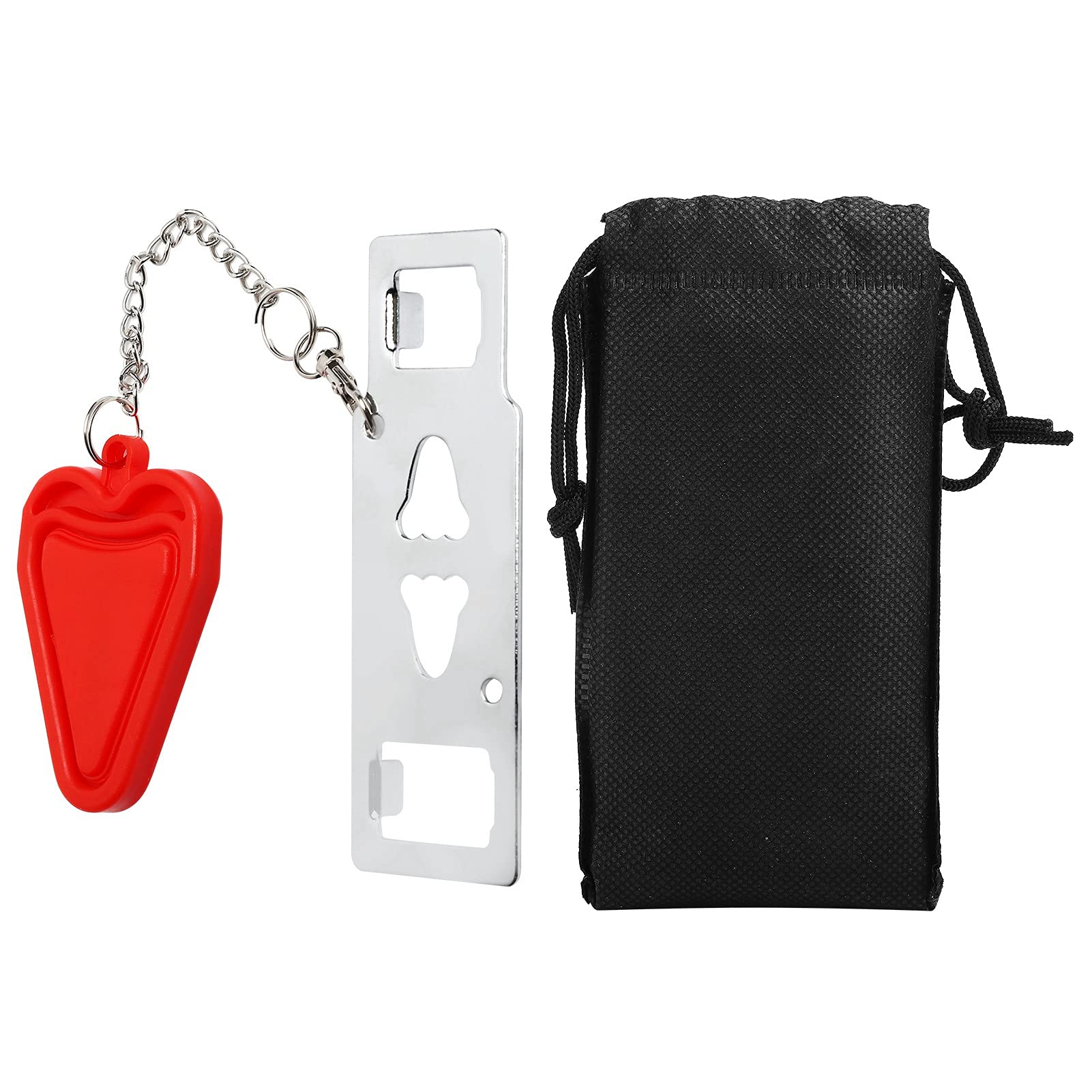 EVTSCAN Portable Door Lock Home Security Door Locker Door Lock Security Devices for Traveling Hotel Home Apartment College