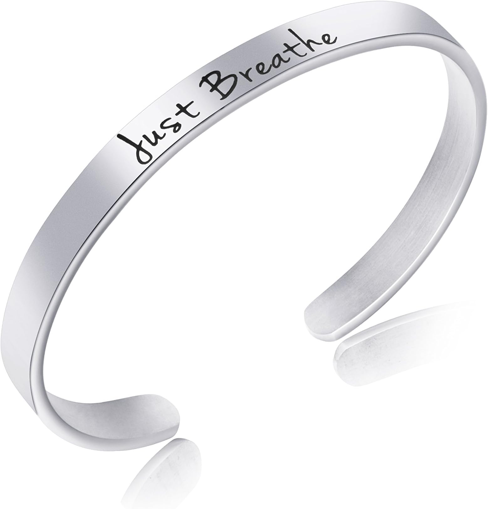 AwegiftInspirational Encouragement Motivational Bracelets for Women Engraved Jewelry Birthday Christmas Gift for Her Teen Girls