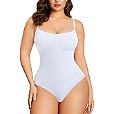 Irisnaya Plus Size Bodysuit Tummy Control Curve Body Suit for Women Body Shaper Shapewear Tummy Control Girdle