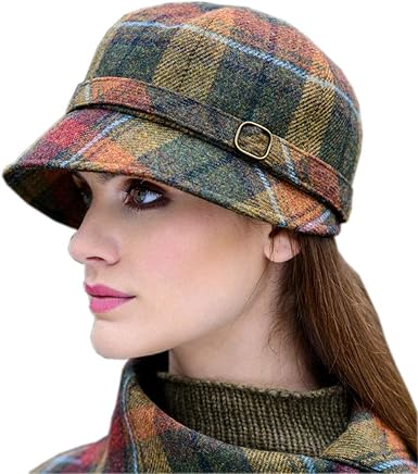 irish wool flapper hat