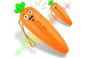 Recording Pen, 2Pcs Carrot Pen, Cute 60-Second Voice Recorder for Kids, Unwritable - Fun & Creative Present for Kids, Student