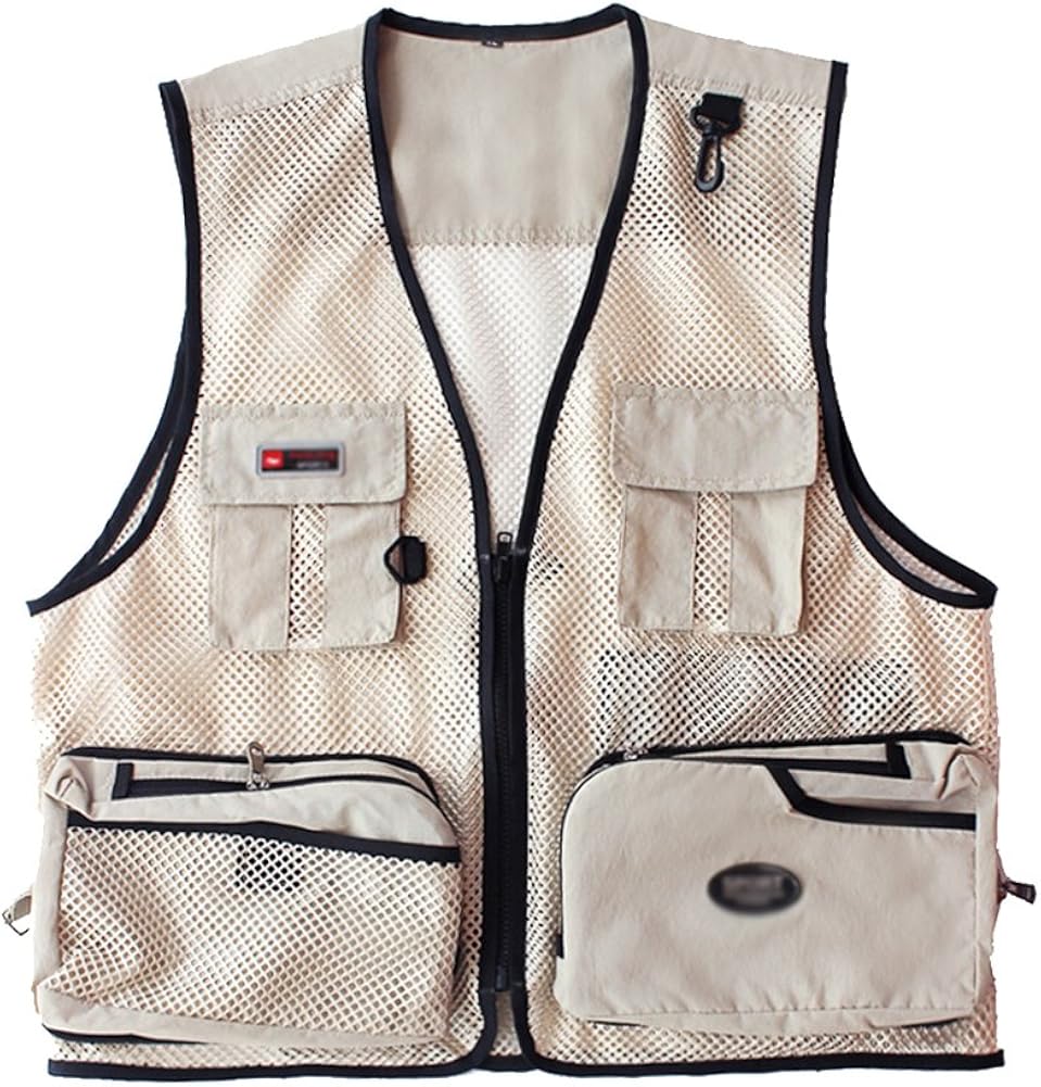 Dvbfufv Gilet tactique d'été pour homme - Gilet de Dvbfufv Gilet tactique d'été pour homme - Gilet de