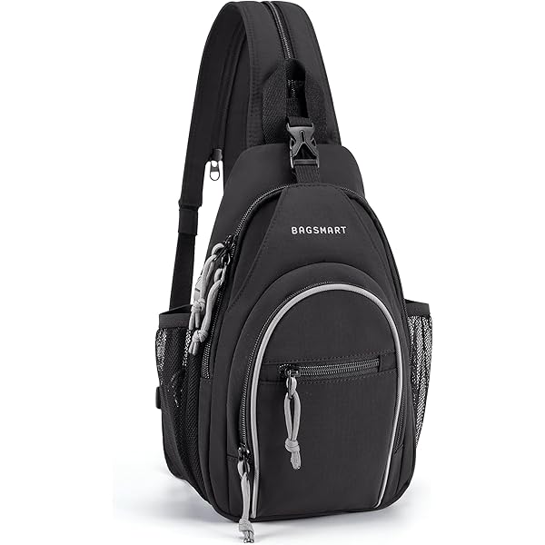 Large Sling Backpack For Men & Women - Crossbody Daypack Fits 14.1" Laptop