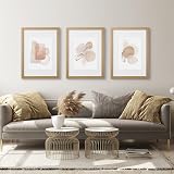 Fabian Clarke London A2 Modern Oak Frame with White A3 Mount Portrait Landscape view 6
