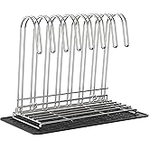 IDEATECH Reusable Bag Rack with Cup Drying Mat,Plastic Bag Dryer Rack Dish Drying,Collapsible Kitchen Counter Storage Organizer Sponge Holder,Dryer Rack for Silicone Storage Bag,Kitchen Must Have