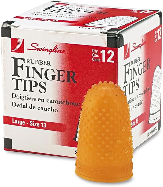 Swingline Products Swingline Rubber Finger Tips, Size 13, Large