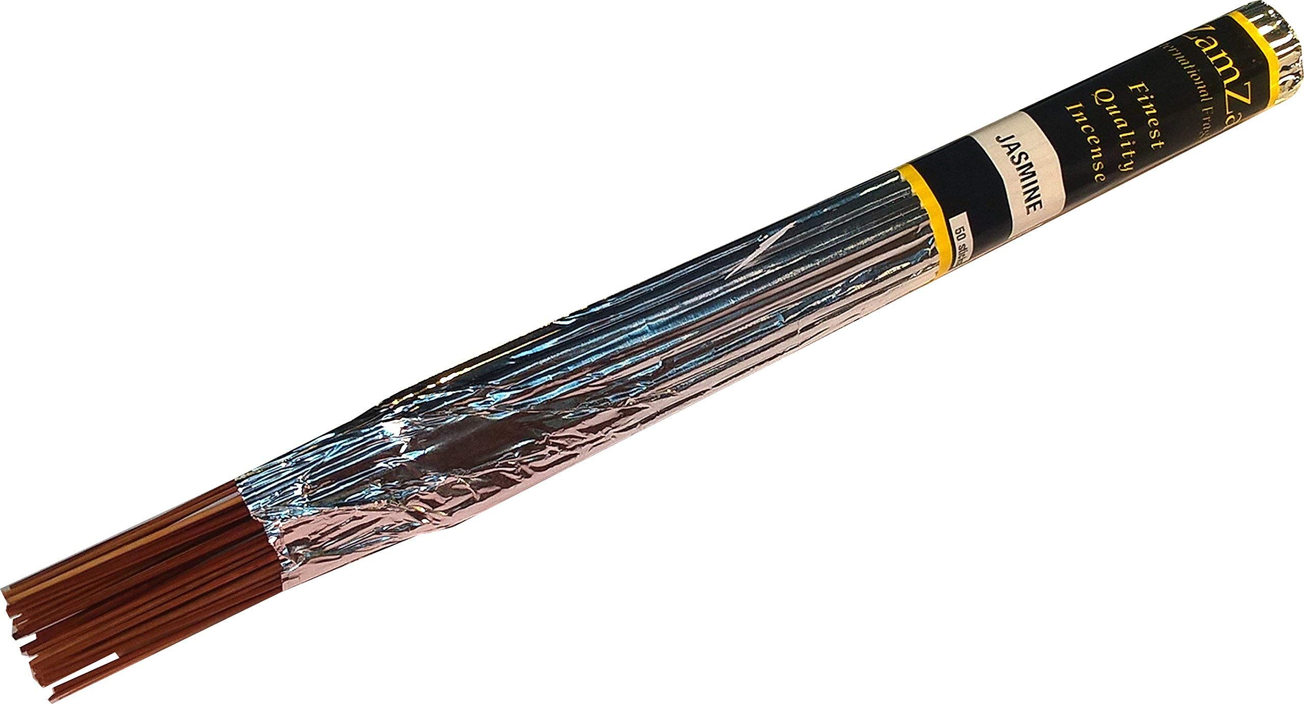 50 Jasmine Long Burning Incense Sticks