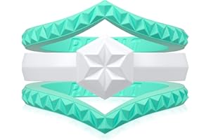 Rinfit Silicone Rings for Women - Rubber Wedding Bands Womens - Stackable Silicone Rings Couture - Patented Design