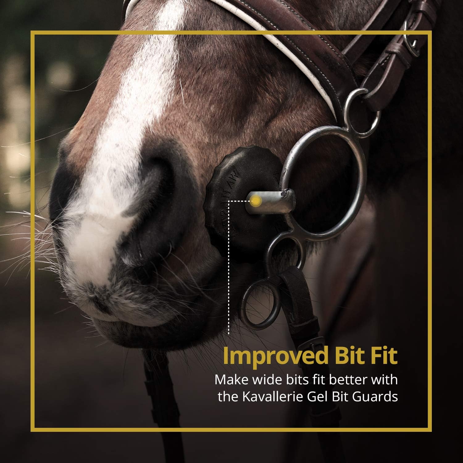 Soft and Flexible Rubber Bit Guards with Gel Contour Prevents Injuries and Works with Most Bit