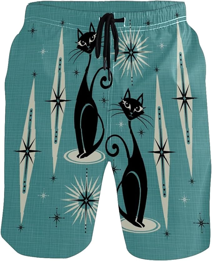 Bañador para hombre, de secado rápido, con cordón y bolsillos, estilo