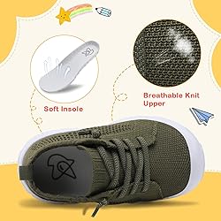 LeIsfIt Toddler Girls Boys Shoes Lightweight