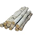 Wilson Birch logs 1" to 1.5'' x 17-18'' Long - Set of 12 logs