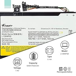 BOWEIRUI L13M4P02 L13N4P01 Laptop Battery