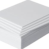 KEJJNYER 16 Pack A3 White Foam Boards, 11.7x16.5 inch White Foam Core Board for Crafts, 5MM Polystyrene Boards Poster Sheet f