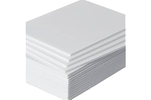 KEJJNYER 16 Pack A3 White Foam Boards, 11.7x16.5 inch White Foam Core Board for Crafts, 5MM Polystyrene Boards Poster Sheet f