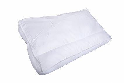 Jetzt testen! Perfektes Bauchschläfer- Halbseitenschläfer- Flachschläfer Kissen Salosan® Bi Komfort Orthopädisches Kopfkissen