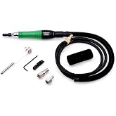Jrealmer Turbo Air Lapper (UTR-70) Stroke 0.7mm Pneumatic Ultrasound Grinder Micro Pneumatic Air Pencil Die Grinder For Mould Metal Lapping Grinding