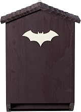 Navaris Double Chamber Pine Wood Bat Box Roosting House Outdoor 26x10.2x42cm view 5