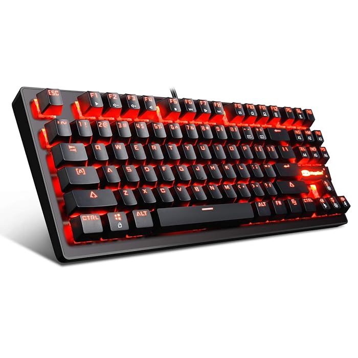Buy MK1 PC Mechanical Gaming Keyboards Red LED Backlit Mechanical