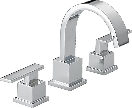 Delta Faucet Vero 2 Handle Widespread Bathroom Faucet With Metal