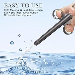 [2Pack+Storage Bag] Lube Applicator Syringe with