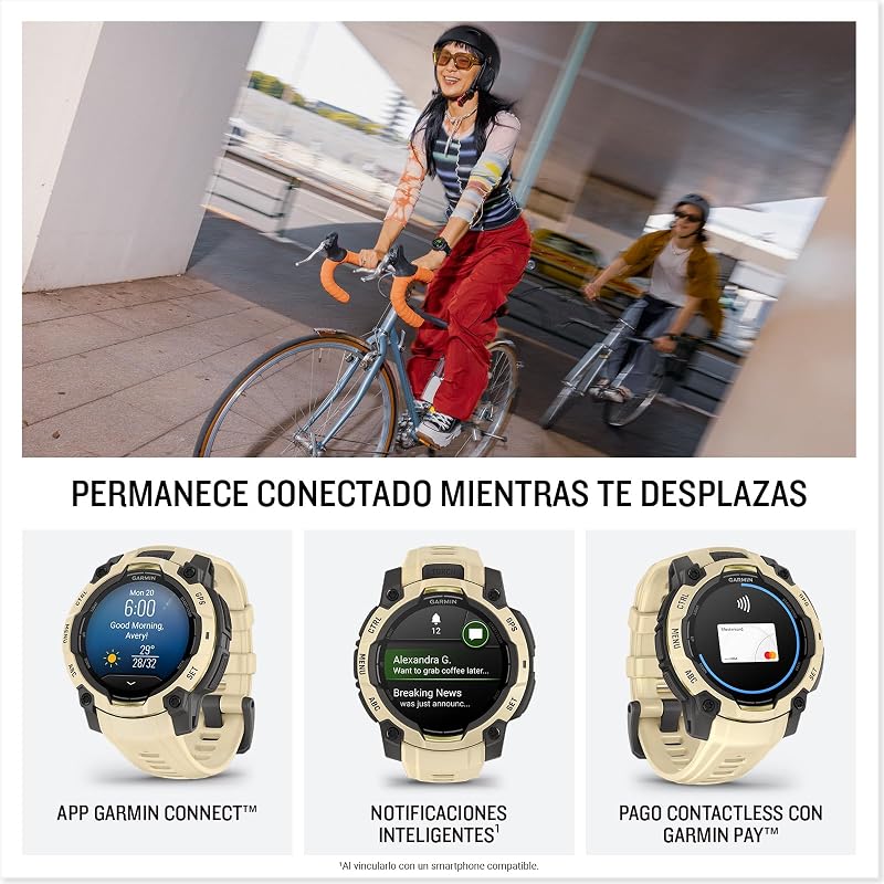 Instinct 3, Smartwatch GPS, Amarelo