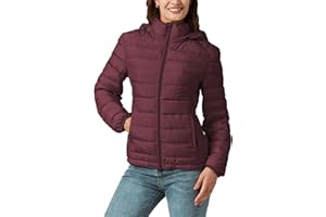 YZG Down Jacket for Women Lightweight Long Sleeve Quilted Puffer Coat with Detachable Hooded
