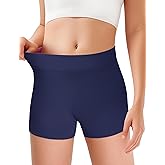 JOCMIC Girls Athletic Shorts Kids Dance High Waisted Yoga Short for Bike Gym Volleyball Running