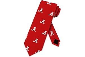 Eagles Wings Alabama Ties Crimson Tide Mens Neckties