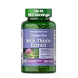 Puritan's Milk Thistle 4:1 Extract 1000mg 180