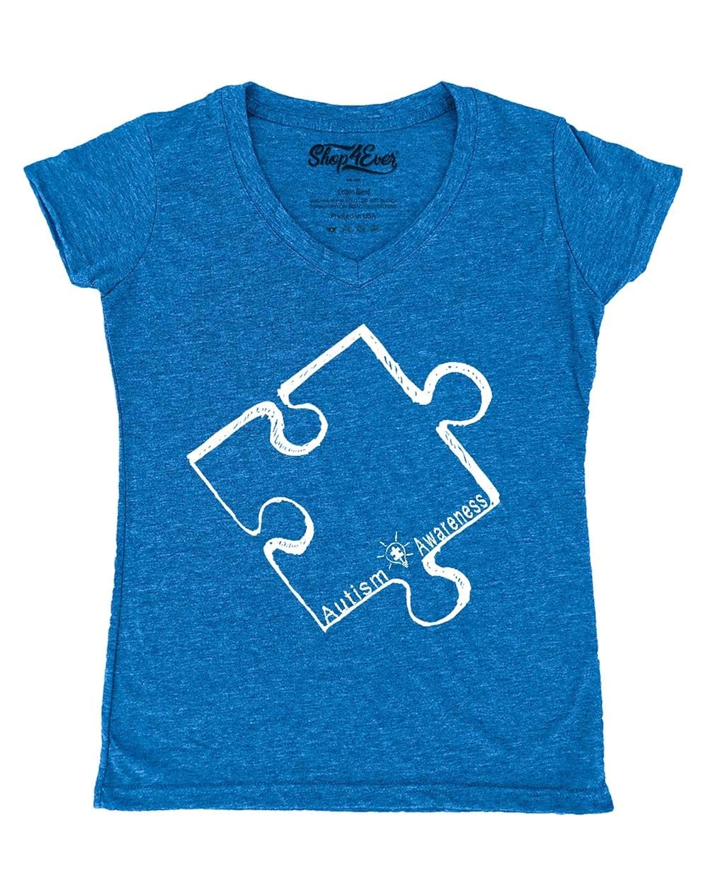 Puzzle Piece T Shirt Autism Support Shirts 6994 Jznovelty