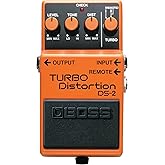 BOSS DS-2 Turbo Distortion | Compact Distortion Pedal | Two Distinctive Modes | An Icon In Rock, Grunge, Punk & More | Wide T